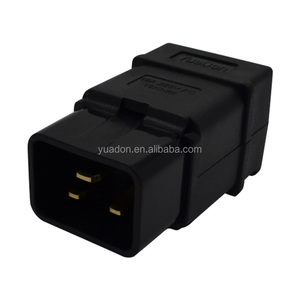 Yuadon YDC-20 CE/RoHS phê duyệt chất lượng hàng đầu IEC 320 C19 đến C20/C20 đến C19 cáp mở rộng nguồn cho PDU UPS - Product Image 1