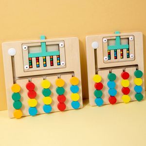 Juego Popular para Niños, Rompecabezas de Madera para el Desarrollo de la Lógica y el Pensamiento, Juego de Combinación de Colores - Product Image 2