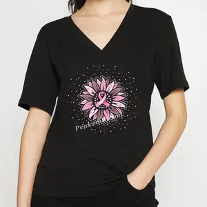 Camiseta feminina para o sol, desenho de sol, flor fé, bling, roupas femininas