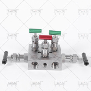 Collecteur intégré cinq vannes haute température haute pression en acier inoxydable avec transmetteur d'instrument à valve à aiguille - Product Image 3