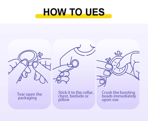 تركيبة حلم حلوة مع مكونات نباتية طبيعية ، ملصق حبة النوم ، بقع حبة زيت النوم الليلية الجيدة - Product Image 6