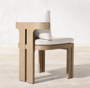 بيع مباشر من المصنع أثاث حديث عالي الجودة من الخشب ، كرسي متين مقاوم للطقس ، أثاث حديقة فيلا - Product Image 5