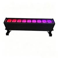 Projecteurs muraux LED extérieurs étanches 9*18W avec télécommande sans fil WiFi et batterie