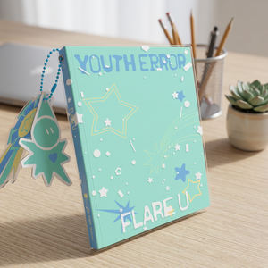 FLARE U มินิอัลบั้มชุดที่ 1 [YOUTH ERROR] (รุ่นไดอารี่) อัลบั้มซีดีเคป๊อปเกาหลีอย่างเป็นทางการ - Product Image 5