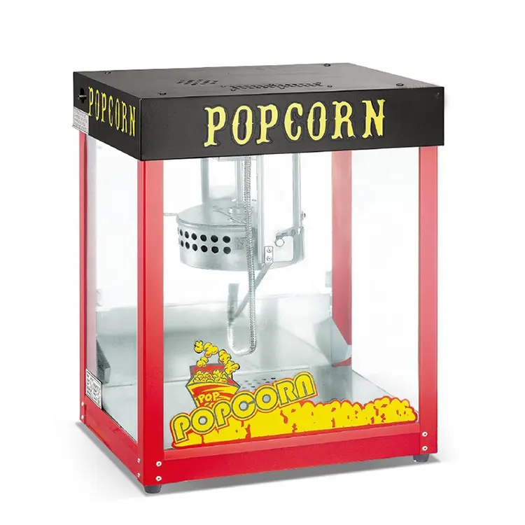 Commercial automatic mobile gas popcorn machine business gas popcorn machine price