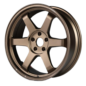 Rines Deportivos Dorados para Auto, Pintura Completa, 4 Orificios, 15 Pulgadas, PCD 4*100 /114.3, <span class=keywords><strong>Aros</strong></span> de Aluminio de 15 Pulgadas - Product Image 1