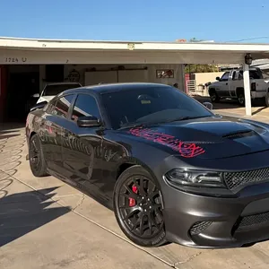 Calcomanía de caligrafía islámica para coche, pegatina de vinilo impermeable con escritura árabe negra/blanca/roja, acabado brillante autoadhesivo para coches - Product Image 4