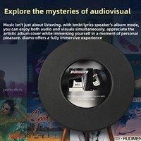Carte son BMBT R1, Enceinte à paroles suspendues pour sous-titres vinyle, Système audio domestique sur pied, Subwoofer 4000-6000mAh