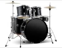Conjunto de tambor para iniciantes, instrumentos de percussão para adultos e crianças, com bateria de percussão profissional