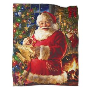 Nueva manta navideña Manta de franela <span class=keywords><strong>Grinch</strong></span> Green Furley Manta impresa en 3D - Product Image 3