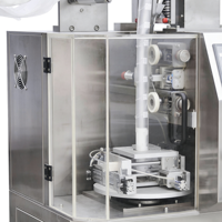 Machine d'emballage verticale avec imprimante de date et système de codage