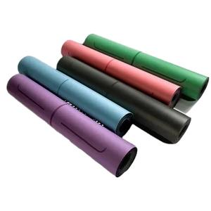 Logotipo personalizado Nuevo Color desnudo Cápsula especial profesional multiusos Curva personalizada Arco arqueado Pastilla ovalada en forma de PU Goma <span class=keywords><strong>Yoga</strong></span> <span class=keywords><strong>Mat</strong></span> - Product Image 3