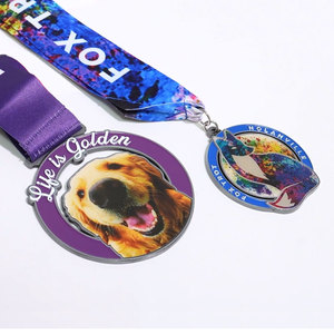 Medallas Personalizadas de Esmalte Duro, Premios Metálicos de Primera Calidad, Medallas <span class=keywords><strong>Animel</strong></span>, Color Personalizado, Impresión UV, Medalla Deportiva de Epoxi - Product Image 6