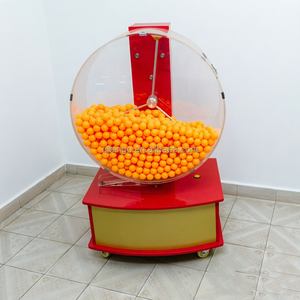 Macchina per Lotteria Universale Globale Super Grande, Macchina per <span class=keywords><strong>Scommesse</strong></span> Fortunate da 1000 Posti, Set da Bingo Rosso - Product Image 2