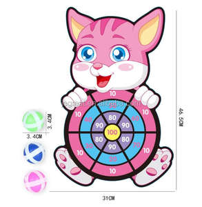 Animale sveglio di disegno Dart Gioco Da Tavolo con 3pcs Sticky Palle per i bambini - Product Image 3