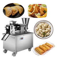 Machine à empanadas industrielle de grande taille, machine à pâtisserie, machine à plier les raviolis, machine à samoussas, machine à dumplings, machine à samoussas entièrement automatique
