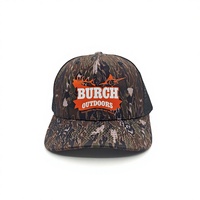 Gorra Trucker Richardson 112 Camo de Alta Calidad con Logotipo Personalizado, Gorra Táctica de Malla con Cierre a Presión para Pesca y Caza al Aire Libre