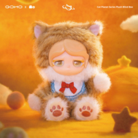 Série de jouets en peluche MO-Cat Planet-Star, figurine surprise en PVC, boîte mystère à collectionner