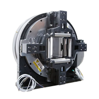 LINGMAN Mandrin de précision pour laser CNC Mandrin de tour F130DF Mandrin avant pour coupe-tube pour la découpe et le soudage laser des métaux