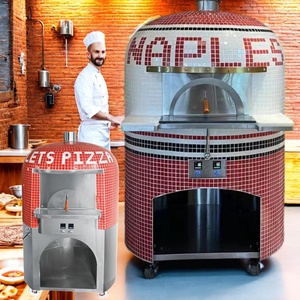 Ligurian Diy Oem Odm Pequeño Kit de madera Gaz y Gas Refractario Precio bajo Madera Fuego Horno de pizza Remolque Camión Acero inoxidable - Product Image 1