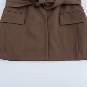 Abrigo de Botones Vintage para Mujer, Primavera 2025, Blazer Recto Elegante y Moderno, Impermeable, con Bolsillos, para un Look Casual - Product Image 4