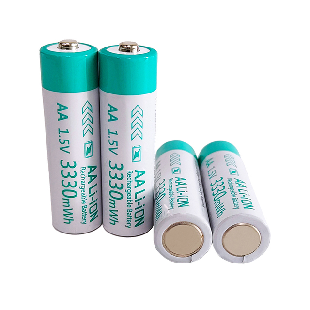 Lithium Li Ion 600mwn to 3600mwh  Aa Aaa 1.5v Battery Cell Type c Usb Battery 1.5v Aaa Aa Rechargeable Batteries with USB Type-C