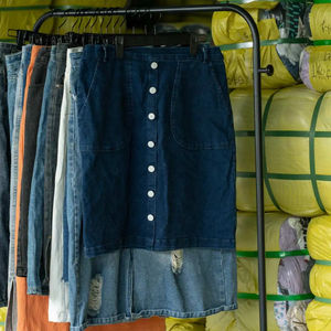 SH08 Camisetas Económicas de Segunda Mano <span class=keywords><strong>para</strong></span> Mujer, Pantalones Casuales <span class=keywords><strong>para</strong></span> Hombre, Faldas de Chifón, Prendas Versátiles de Segunda Mano <span class=keywords><strong>para</strong></span> Mujer, Faldas Vaqueras <span class=keywords><strong>para</strong></span> el Mercado - Product Image 2