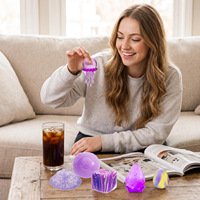 Bestseller transfrontalier Lu Hua Art Squishy Gift Set Malt Sugar Shaped Stress-Relief Squeeze Toy Creative Decompression Soft