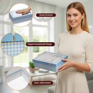 กล่องของขวัญมีฝาปิด กล่องของขวัญสวยหรู กล่องบรรจุภัณฑ์ของขวัญหลากหลายรูปแบบ ปรับแต่งได้ตามความต้องการ - Product Image 4