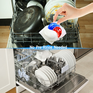 ตัวอย่างฟรี เม็ดล้างจานออลอินวัน ทำความสะอาดล้ำลึก รูปทรง 3 มิติ - Product Image 2