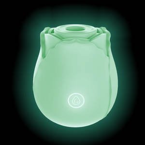 Vibratore Rosa Luminoso al Buio per Punto G, Giocattolo Erotico per Donne con Funzione di Suzione Clitoridea - Product Image 4