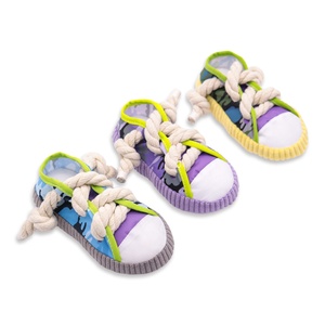 Zapatillas Interactivas con Sonido de Perro en Forma de Zapatilla de Lona, Resistentes a Mordeduras, para Gatos y Perros - Juguetes para Mascotas para el Autoentretenimiento y el Aburrimiento - Product Image 3