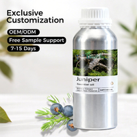 Aceite Esencial de Baya de Juniper Orgánico Natural 1000ML, Aroma a Resina de Madera, para Aromaterapia, Difusor, Cuidado Corporal, Velas, Jabones, Cosméticos