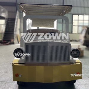 ZOWN Coche Eléctrico Clásico Retro de Turismo de 6 Plazas con Toldo Blando Plegable para Servicio VIP en Villas y Vacaciones - Product Image 1