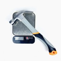 Marteau à clous professionnel Hi Dude 20OZ avec manche en fibre de verre plastique, norme ANSI ISO, marteau de charpentier robuste