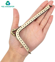 Marcos de Metal para Bolso de Noche, Caja de Embrague, Marco de Monedero, Piezas de Bolso, Marco de Metal para Bolso Creat Your Unique Handbag