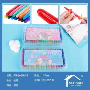 Uk Rotating Crayon 36 Colors PP Wax Lamination Printing School Art Supplies - Product Image 3