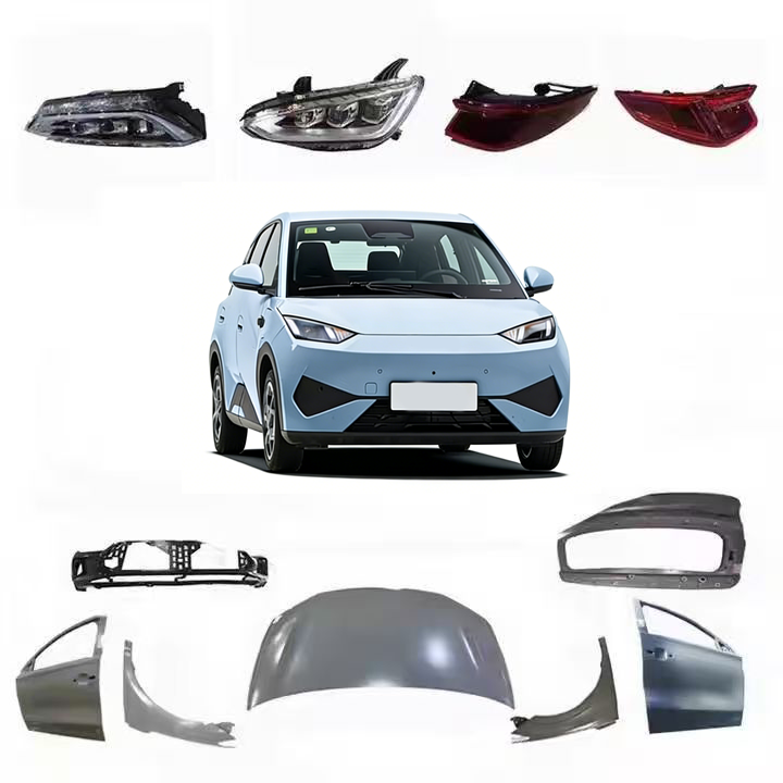 Car Parts for BYD Seagull Cheap Original Bumper Hood Headlight Taillight Shock Absorber Bumper Wheel Hub for BYD Atto