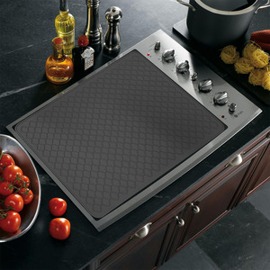Tapis de protection pour plaque à <span class=keywords><strong>induction</strong></span> en silicone tendance 28*20 pouces, couverture de drainage de cuisine, multifonctionnel, en stock - Product Image 5
