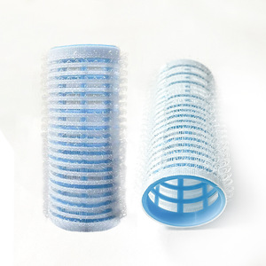 Self Adhesive Magic Hair <b>Curlers</b> Heatless Plastic Cylinder Rollers For Voluminous Curls And <b>Waves</b> - Product Image 5