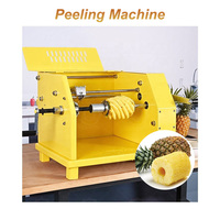Am Qdmech Fruit Snel Schillen Ananas Schilmachine Handbediende Ananas Dunschiller Commerciële Ananas Peeling Tool