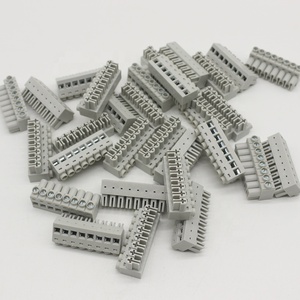 SAURO 8 broches PCB bornier BC-113F italien PA66 Compatible borne à vis enfichable prend en charge le connecteur de prise - Product Image 2