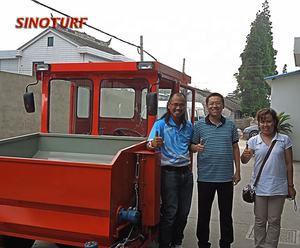 बड़े पैमाने पर फुटबॉल फुटबॉल घास टर्फ लॉन क्षेत्र स्थापित मशीन - Product Image 4