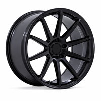Jantes en alliage d'aluminium monobloc forgées de 16, 17, 18, 19, 20, 21, 22, 23 pouces pour voitures particulières 4x100 4x108 5x120 5x112 5x100 5x114.3