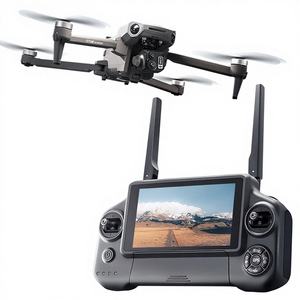 Drone à nacelle trois axes avec moteur à balais, photographie aérienne 4K UHD haute définition, maintien d'altitude, GPS grand écran et détection d'obstacles - Product Image 1