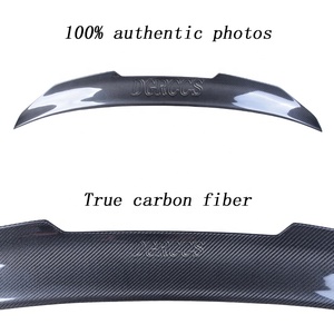 สปอยเลอร์หลังคาร์บอนไฟเบอร์แบบ PSM สำหรับตกแต่งภายนอกรถยนต์ A3 S3 RS3 8V Luxury Sedan ปี 2013-2020 - Product Image 2