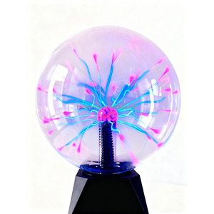 Lámpara de bola de Plasma alimentada por USB sensible al tacto ABS nebulosa <span class=keywords><strong>esfera</strong></span> globo <span class=keywords><strong>electricidad</strong></span> estática luz nocturna ambiental suministro de batería AAA - Product Image 5