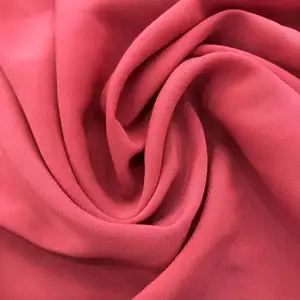 110gsm ready color spandex silk chiffon fabric for dress/spandex heavy silk chiffon for dress/ready color stretch silk chiffon