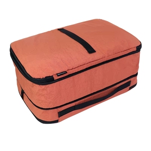 Sac de rangement de voyage personnalisé, organiseur de bagages portable, ensemble de rangement pour valise, pochette pliable compressible en mesh pour vêtements et chaussures Z09-L - Product Image 6