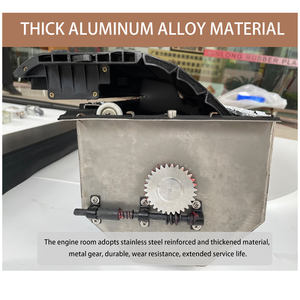 Couverture de benne de camion en alliage d'aluminium rigide, couverture de benne de camionnette pour <span class=keywords><strong>Ford</strong></span> F150 <span class=keywords><strong>F250</strong></span> F350 6,5 pieds - Product Image 4